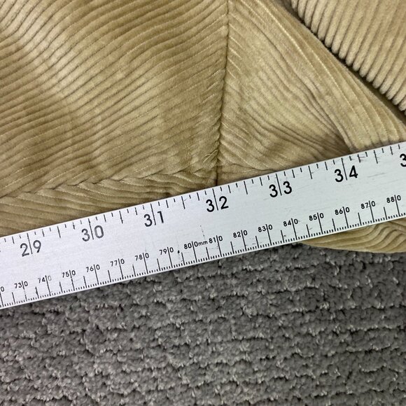 LL Bean Country Corduroy Pants Men's 40 x 32 Khaki Pleated Comfort Waist - Picture 16 of 16